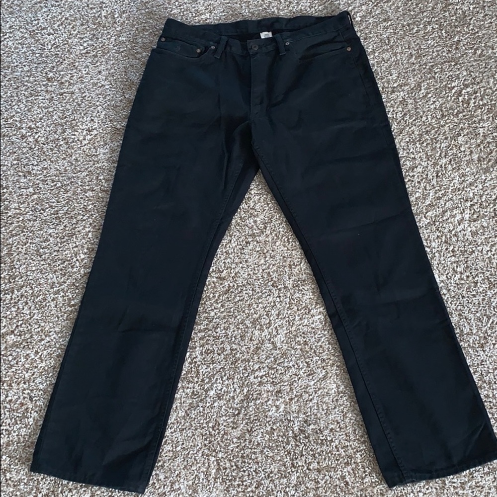 Black Straight Leg 650 Polo Jeans